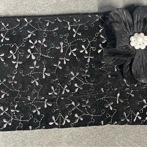 GAP Black Floral Bag